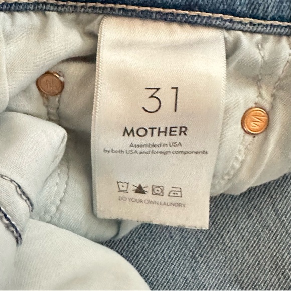 Mother Jeans Tomcat Roller Fray Jeans | size 31 - Picture 5 of 7